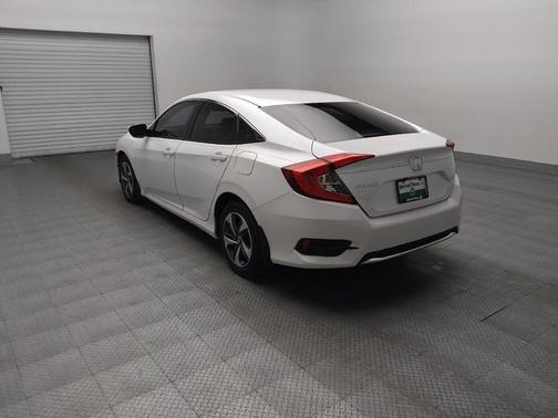 Platinum White Pearl 2020 Honda Civic LX