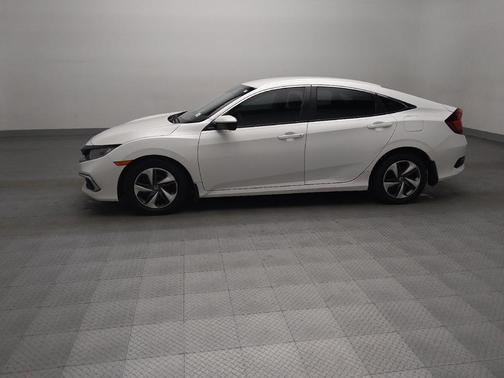 Platinum White Pearl 2020 Honda Civic LX