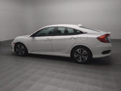 White 2018 Honda Civic EX-L
