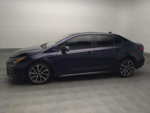 Blue 2020 Toyota Corolla XSE