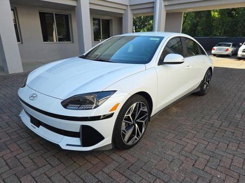 White 2024 Hyundai IONIQ 6 SEL