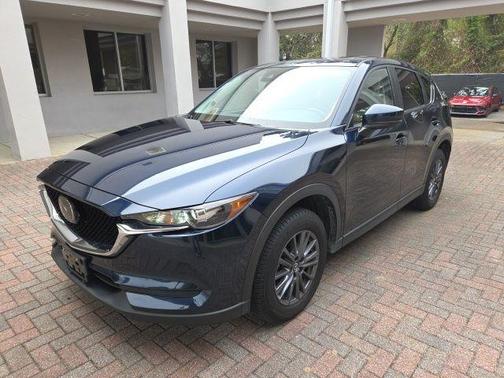 Deep Crystal Blue Mica 2021 Mazda CX-5 Touring