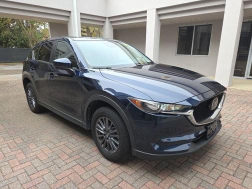 Deep Crystal Blue Mica 2021 Mazda CX-5 Touring
