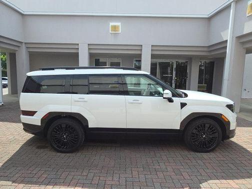 White 2026 Hyundai SANTA FE HEV Calligraphy