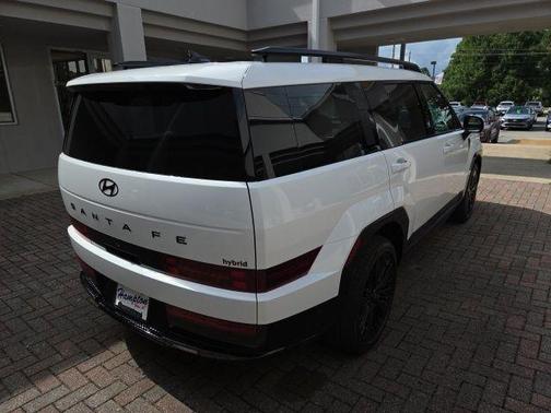 White 2026 Hyundai SANTA FE HEV Calligraphy