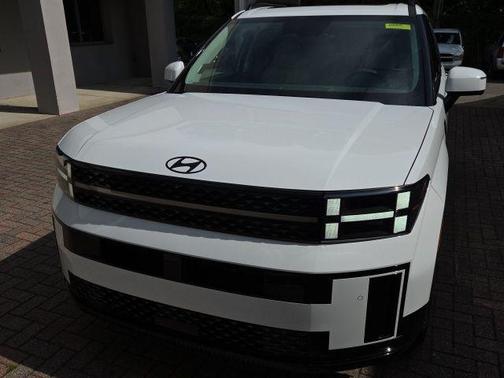 White 2026 Hyundai SANTA FE HEV Calligraphy
