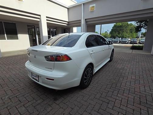 White 2015 Mitsubishi Lancer ES