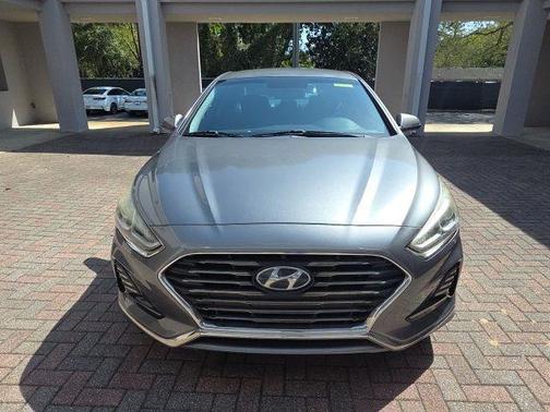Machine Gray 2018 Hyundai SONATA SEL