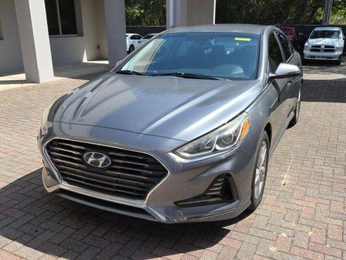 Machine Gray 2018 Hyundai SONATA SEL