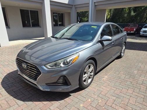 Machine Gray 2018 Hyundai SONATA SEL