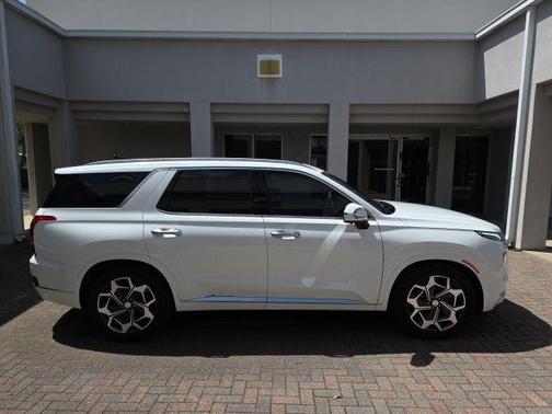 Hyper White 2021 Hyundai PALISADE Calligraphy