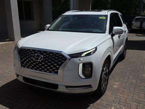 Hyper White 2021 Hyundai PALISADE Calligraphy