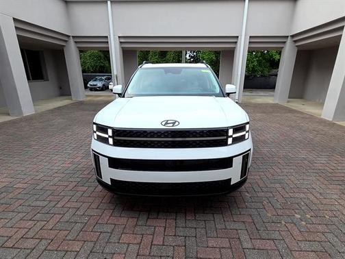 Serenity White Pearl 2026 Hyundai SANTA FE HEV Calligraphy