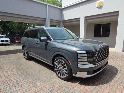 Gray Metallic 2026 Hyundai Palisade Hybrid Calligraphy
