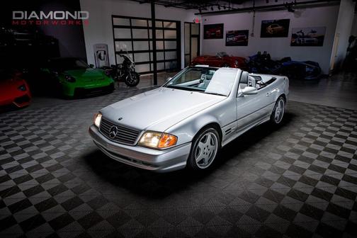 Brilliant Silver 2001 Mercedes-Benz SL-Class SL 500