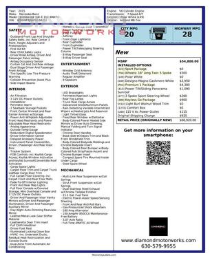 2015 Mercedes-Benz E-Class E 350 4MATIC