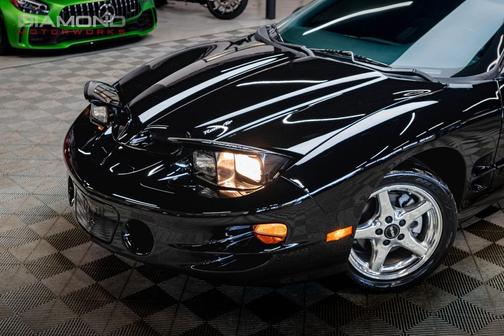 Black 2001 Pontiac Firebird Trans Am WS6