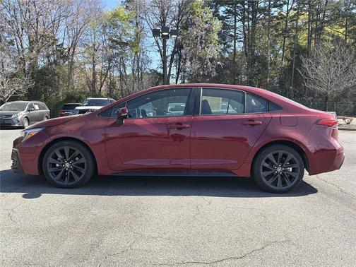 Midnight Black Metallic 2023 Toyota Corolla XSE
