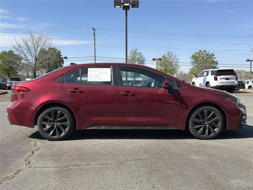 Midnight Black Metallic 2023 Toyota Corolla XSE