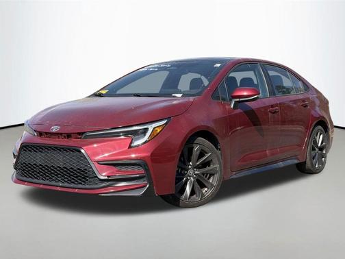 Midnight Black Metallic 2023 Toyota Corolla XSE