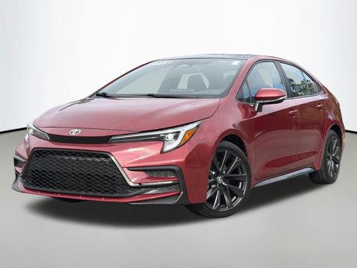 Midnight Black Metallic 2023 Toyota Corolla XSE