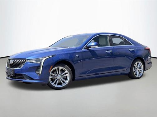 Wave Metallic 2021 Cadillac CT4 Luxury
