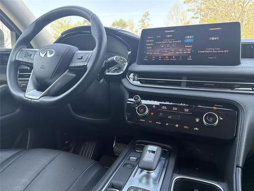 Mineral Black 2023 INFINITI QX60 Pure