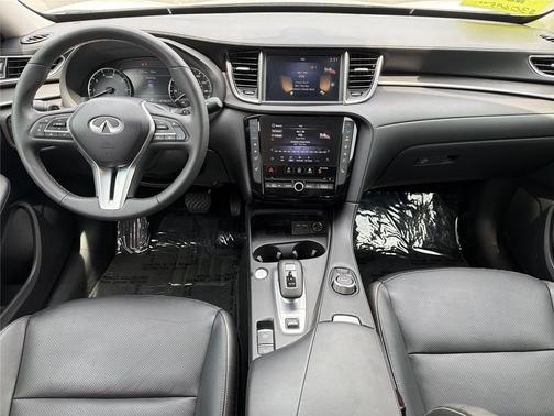 Radiant White 2024 INFINITI QX50 LUXE