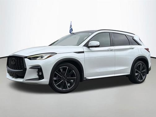 Radiant White 2023 INFINITI QX50 SPORT AWD