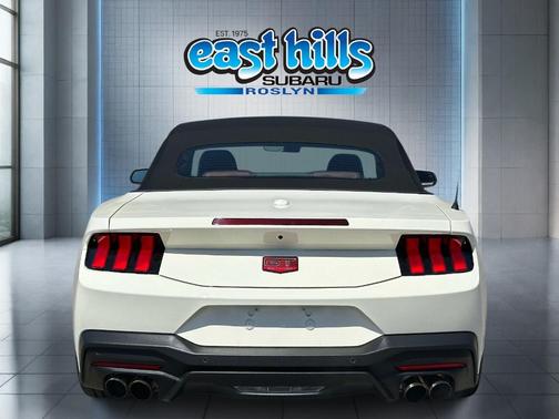 Wimbledon White 2025 Ford Mustang GT Premium