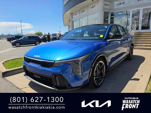 Wave Blue 2025 Kia K4 GT-Line