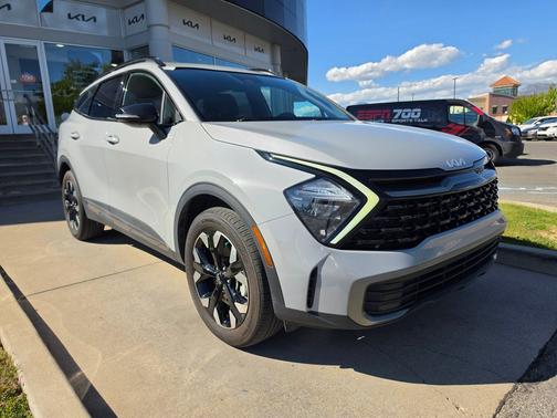 Gray 2023 Kia Sportage X-Line