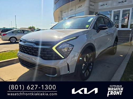 Gray 2023 Kia Sportage X-Line