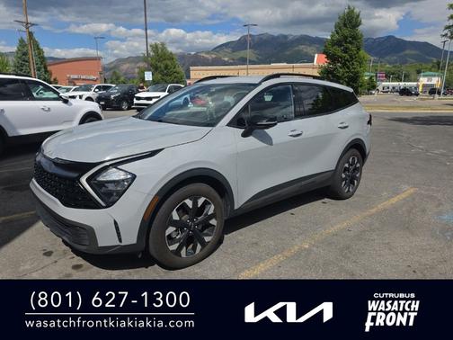 Gray 2023 Kia Sportage X-Line