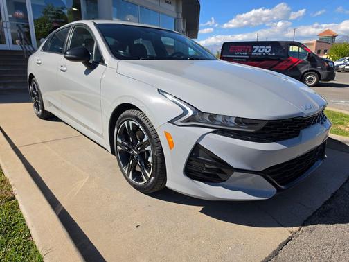 Gray 2023 Kia K5 GT-Line