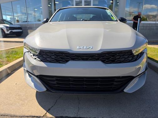 Gray 2023 Kia K5 GT-Line