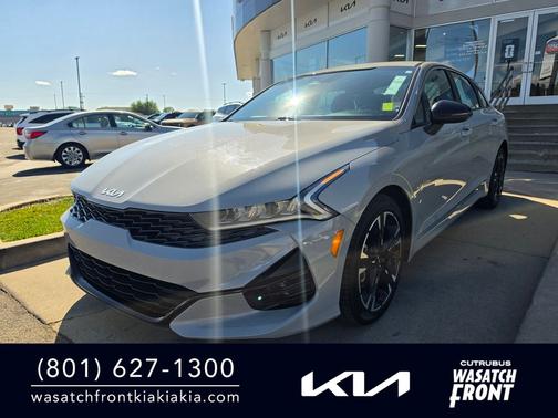 Gray 2023 Kia K5 GT-Line