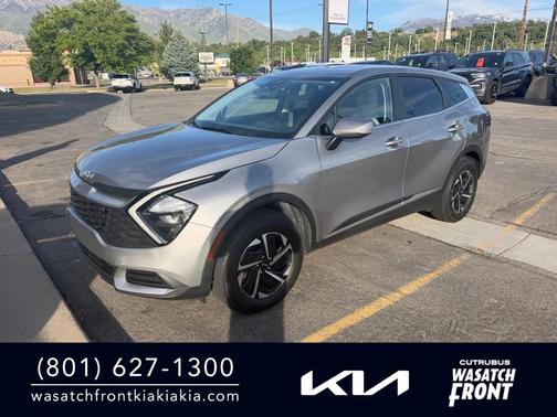 Steel Gray 2023 Kia Sportage Hybrid LX