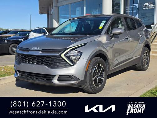 Steel Gray 2023 Kia Sportage Hybrid LX
