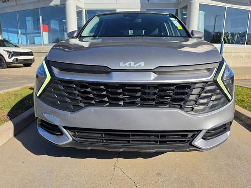 Steel Gray 2023 Kia Sportage Hybrid LX