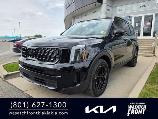 Ebony Black 2025 Kia Telluride EX X-Line