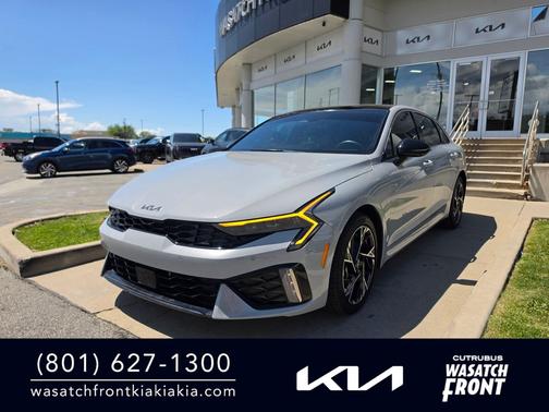 Gray 2025 Kia K5 GT-Line
