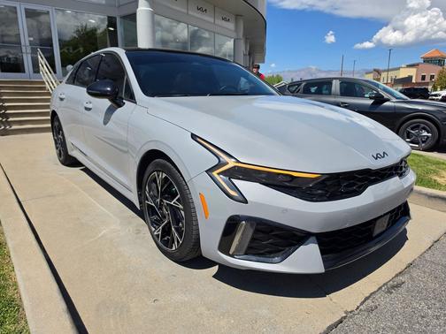 Gray 2025 Kia K5 GT-Line