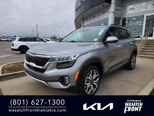 Steel Gray 2021 Kia Seltos SX SUV