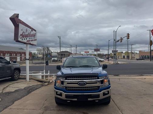 BLUE 2018 Ford F-150 Platinum