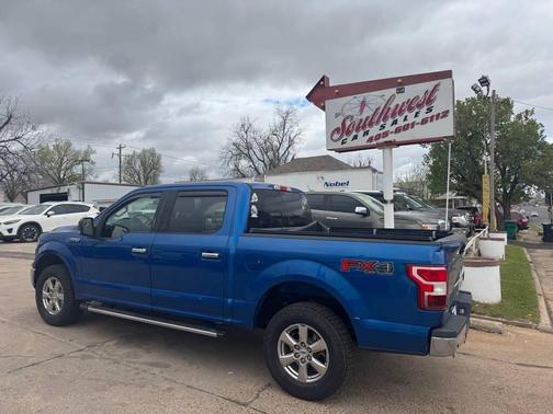 BLUE 2018 Ford F-150 Platinum