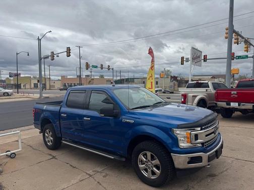 BLUE 2018 Ford F-150 Platinum