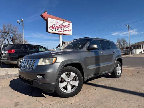 GRAY 2012 Jeep Grand Cherokee Laredo