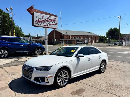 Ibis White 2019 Audi A4 45 Premium