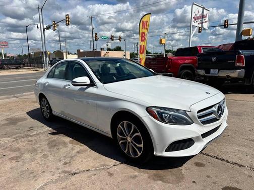 WHITE 2017 Mercedes-Benz C-Class C 300 4MATIC Sport